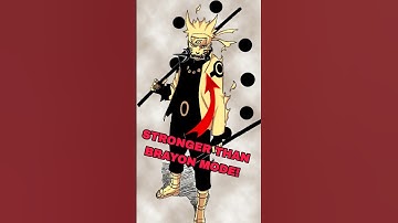 "Why Six Paths Sage Mode Is Stronger Than Baryon Mode?" #naruto