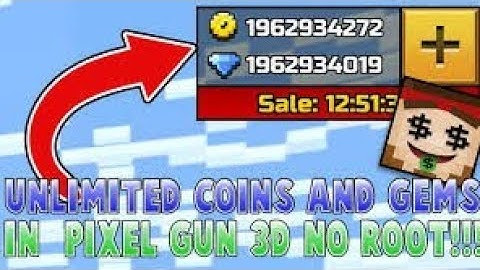 How to get free coins & gems in PIXEL GUN 3D (NO HACKS REQUIRED).