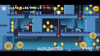 Alin | Super Bobby’s World | Level 170 | Quick Game Guide | All Gold | All Stars screenshot 5