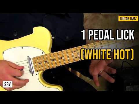 Dirty 3-note SRV stank they hope you never learn | C Blues Pedal Lick