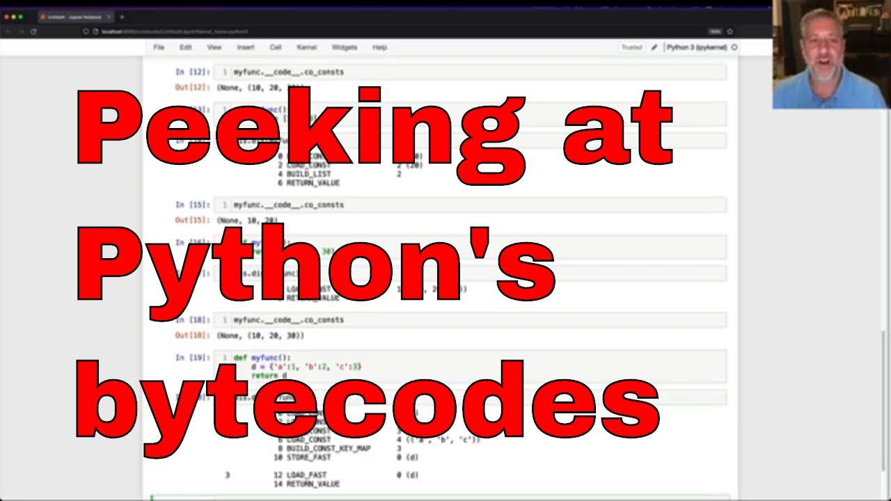 Peeking at Python bytecodes - YouTube