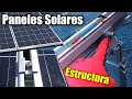 Estructura Sistema de Paneles Solares Fotovoltaico