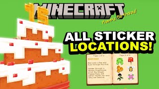 Famous ALL STICKER LOCATIONS: Minecraft 15th Anniversary Map Guide Profile