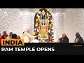 Modi opens controversial Ram temple in India | Al Jazeera Newsfeed