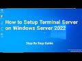 Terminal Server Configuration on Windows Server | آموزش راهاندازی Terminal Server در ویندوز سرور
