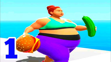 Fat 2 Fit game level walkthrough level 10 - 25!