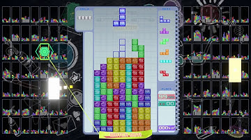 Tetris 99 - CPU Battle, CPU Level 5 (School Theme)