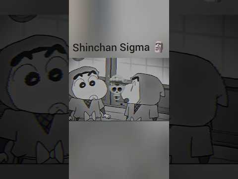 sinchan's sigma 🗿#shorts #trendingshorts #sigmashorts #youtubeshorts by lindieditz