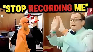 She Thought No One Noticed — Woman CAUGHT Secretly Recording Judge During Live Court Session