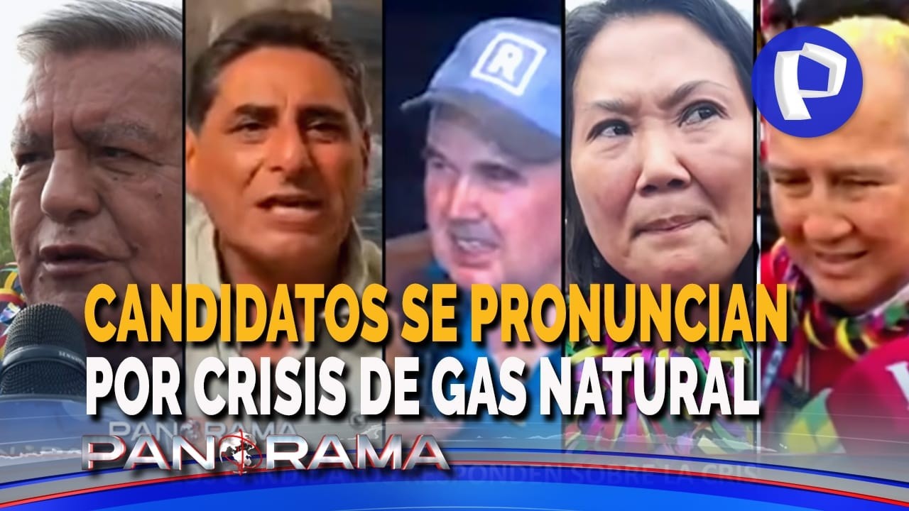 Candidatos a la presidencia se pronuncian por crisis de gas natural