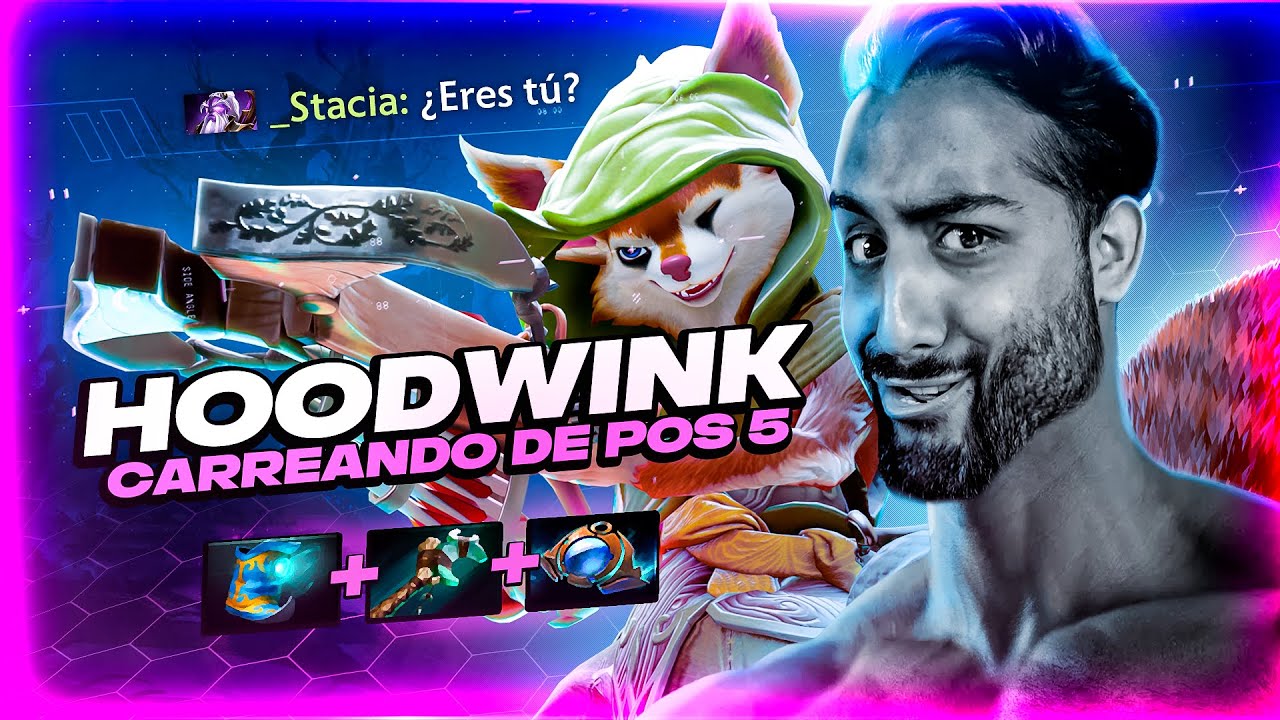 Juega Así para NO MORIR😉 - Hoodwink Hard Support Dota 2 Gameplay