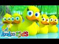 Five Little Ducklings Line-Up | Counting 1–5 Nursery Rhyme