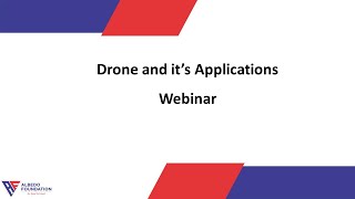 Drone and it's Applications | webinar | Albedo Foundation