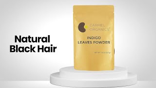 Carmel Organics Indigo Powder: A Natural & Safe Hair Coloring Solution screenshot 1