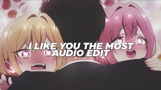 I like you the most ( cover ) - shad [edit audio]