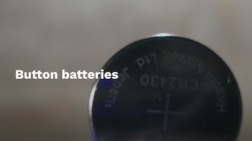 Button cell batteries - know the danger