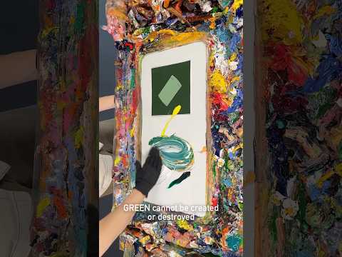 Green Paint is not Real Green