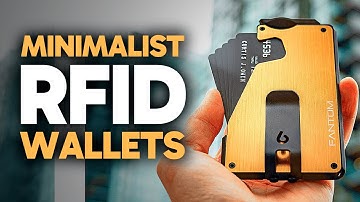 BEST Minimalist RFID Blocking Mens Wallets in 2025 | ✅ BEST RFID Minimalist Wallets on Amazon