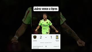 Juárez vs Tigres Gol de Monchu Rodríguez Gol de Estupiñan #futbol #ligamx #méxico
