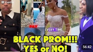 WHITE FOLKS HILLARIOUS REACTION TO BLACK PROM CALL IT UNNECESSARY AND A WASTE!