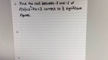 OCR A2 MATHS CORE 3 - Change of Sign Rule (EXAMPLE QUESTION)