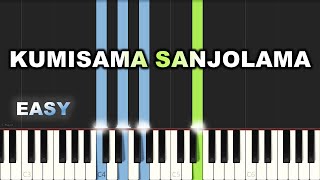Aime Nkanu - Kumisama Sanjolama Easy Piano Tutorial By Extreme Midi