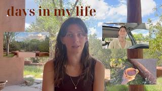 chatty days in my life (home reset, going into town, breath work session)