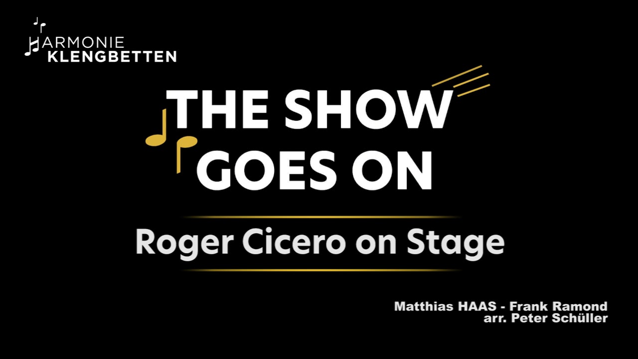Roger Cicero on Stage - Harmonie Kleinbettingen - arr. Peter Schüller