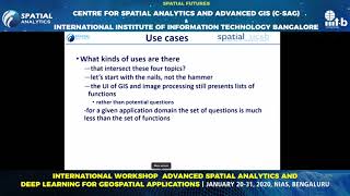 ET2:Future of GIS and Spatial Analytics-Dr Michael Goodchild, University of California Santa Barbara