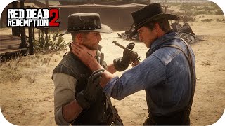 Arthur Vs John Marston Protagonists Battle In Red Dead Redemption 2