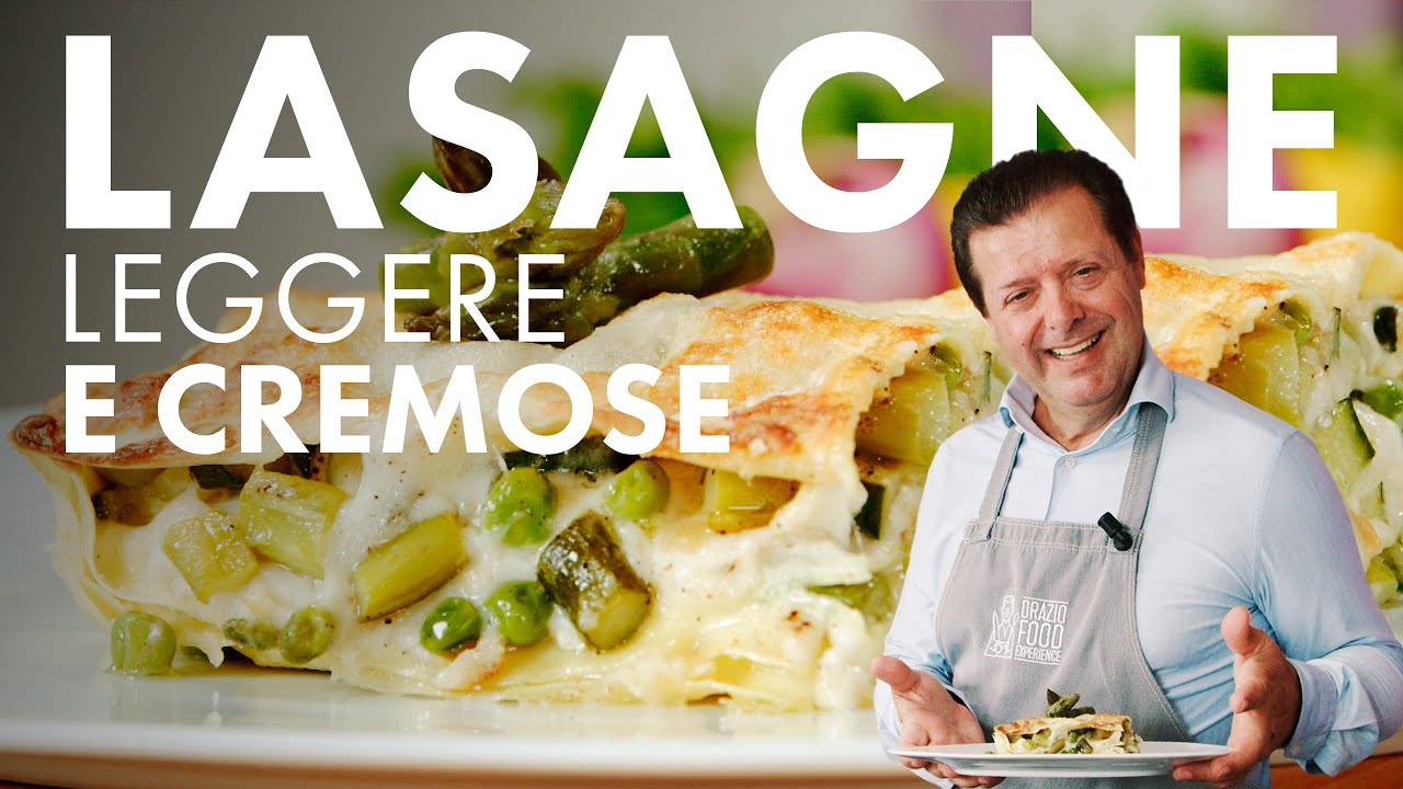 LASAGNE PRIMAVERILI CON ZUCCHINE, PISELLI E ASPARAGI: Una Delizia da Provare Subito! 🌱