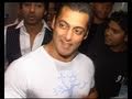 Salman khan attends nikhil dwivedis reception party