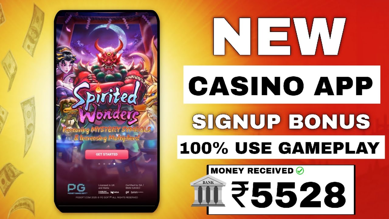 New casino game with sign up bonus | new casino app with sign up bonus | casino online | casino app