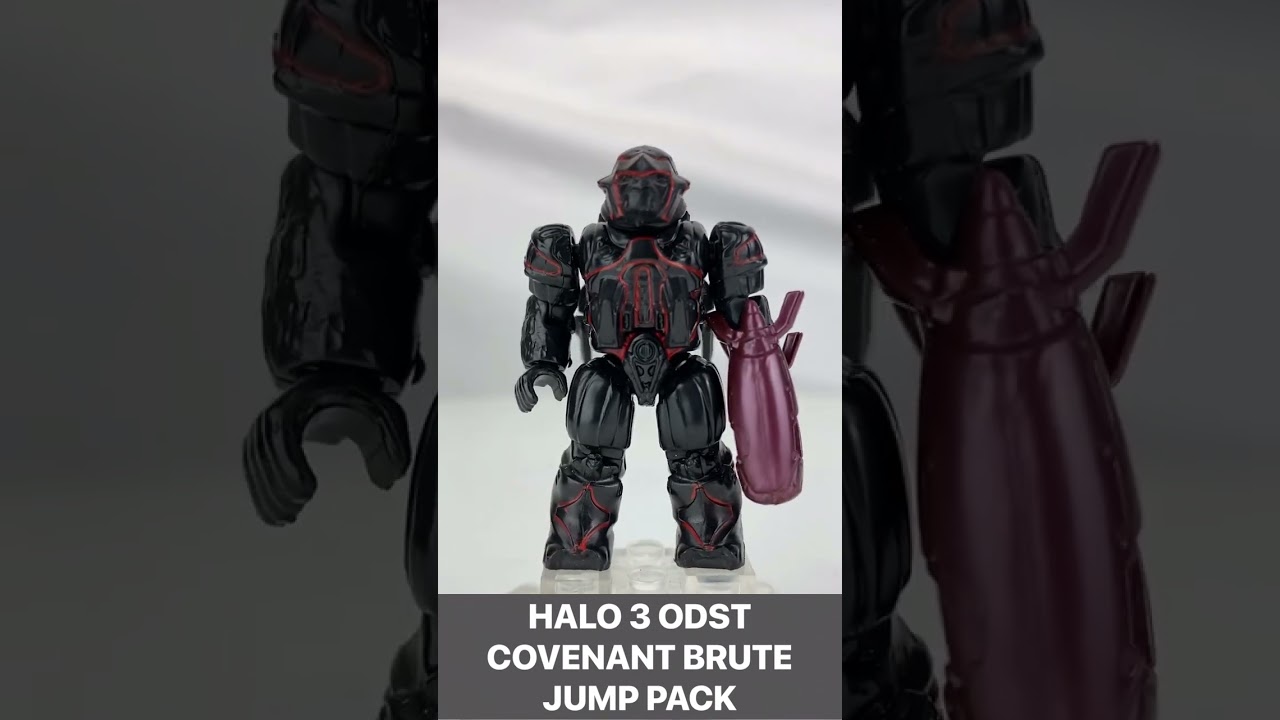 HALO 3 ODST - COVENANT BRUTE JUMP PACK - NMPD WARTHOG