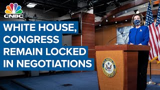 The latest on stimulus talks: White House, Congress remain locked in negotiations
