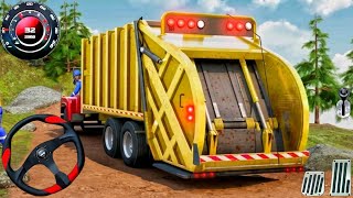 Garbage Trash Truck Realistic Driving 3D - City Road Garbage Dumper Truck Games - Android GamePlay screenshot 4
