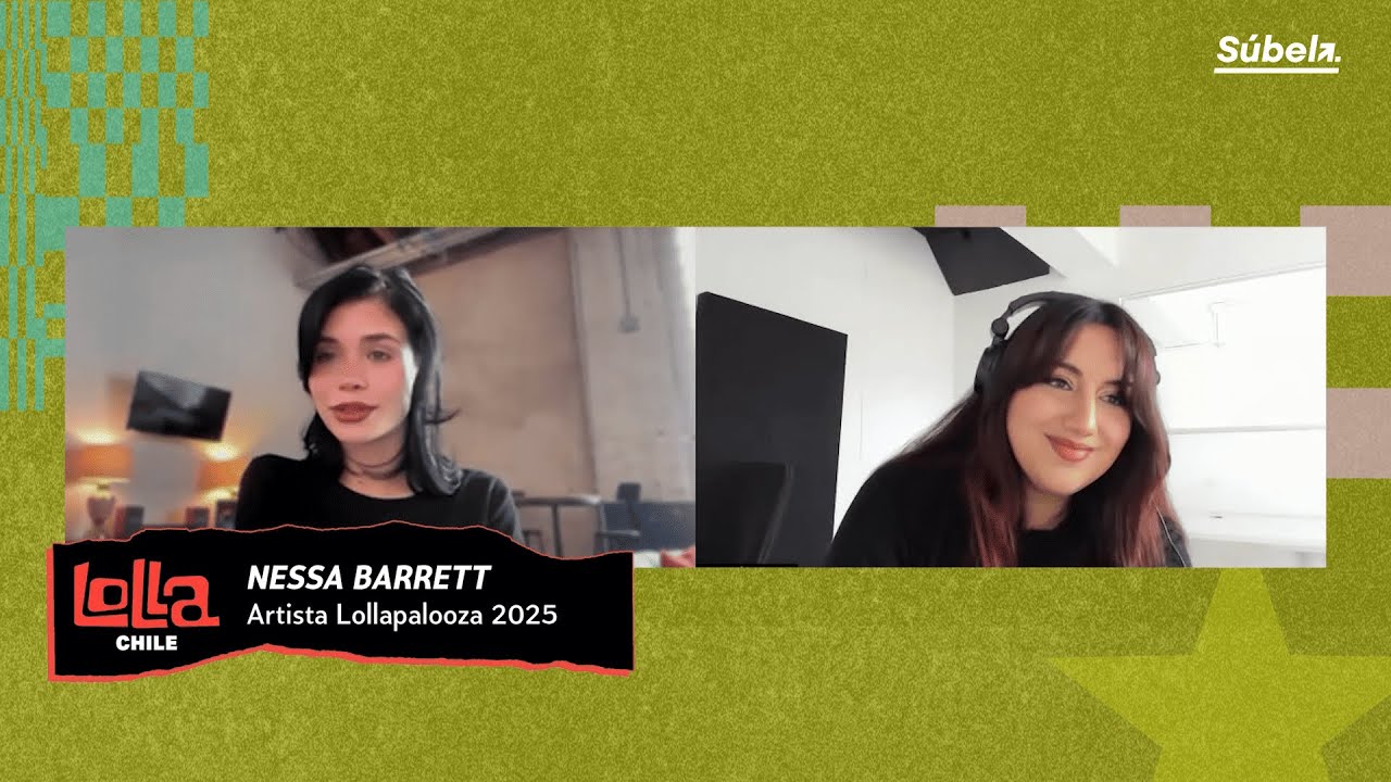 Nessa Barret y su visión de AFTERCARE, la vida y su música favorita | Lollapalooza Chile 2025