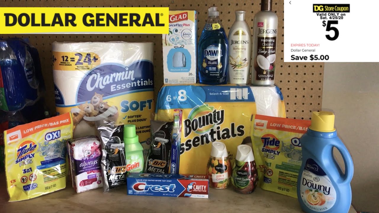 Dollar General All Digital 5/25 Saturday April 25th Only YouTube