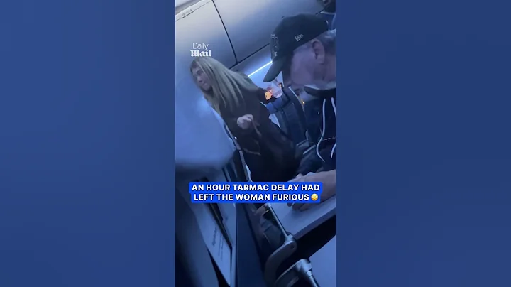 Furious woman unleashes tirade on flight attendants