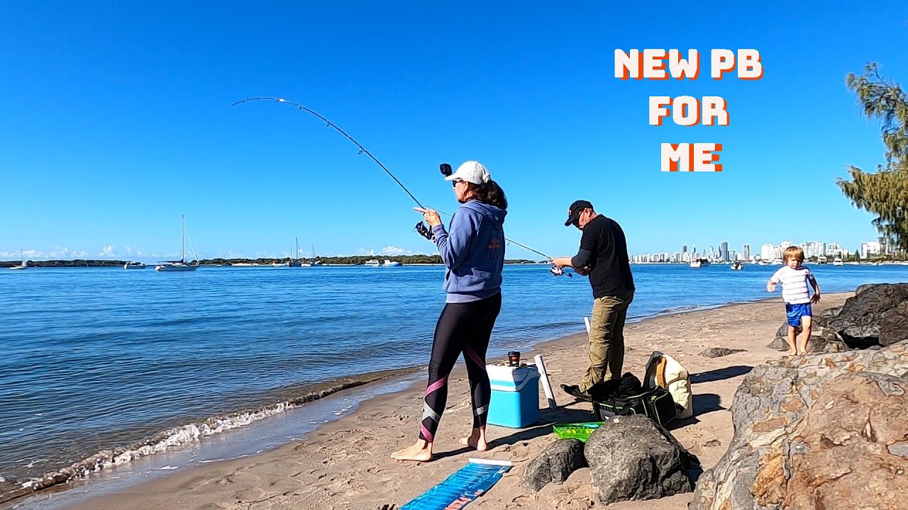 Fishing for Whiting / Fishing the Broadwater YouTube