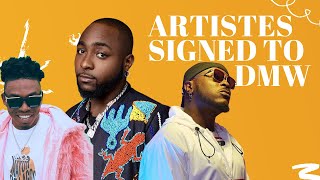 A List Of All Artistes Signed To DMW Records and non-recording DMW Members