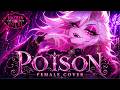 ANGEL DUST – "POISON" ♫ | FEMALE COVER en Español METAL SINFÓNICO · Hazbin Hotel AMV