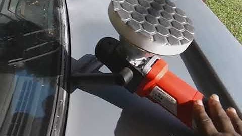 How to use a dual action polisher for beginners