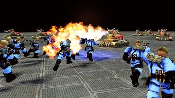 600 Flak Trooper with magnetic mine VS 40 Dragon Tank