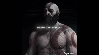 Death can have me when it earns me 🥶😈 #kratos