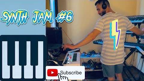 Synth Jam #6 #synth #synths ##synthwave #synthpop #dawless #modalcobalt8 #moog #korgwavestate #music