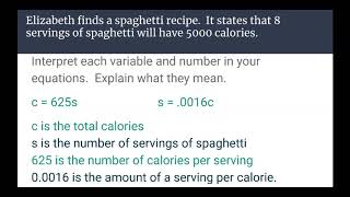 Summary: Open Up 7th Grade 2.6, Using Equations