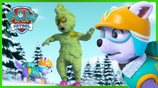 Everest Helps a Mountain Monster - PAW Patrol - Cartoons for Kids