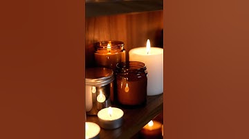 Relaxing candles #shorts #asmr #relaxing #calming #light #candle #fire