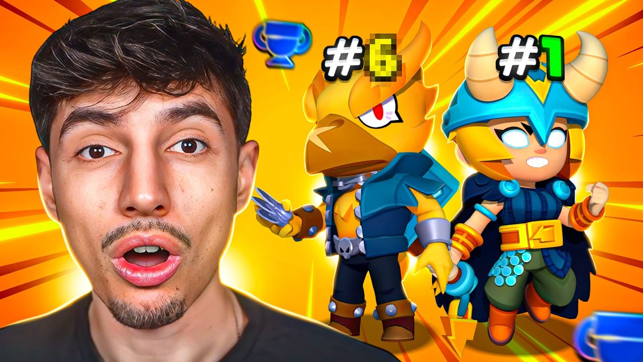 TOP 12 des MEILLEURS BRAWLERS de BRAWL STARS